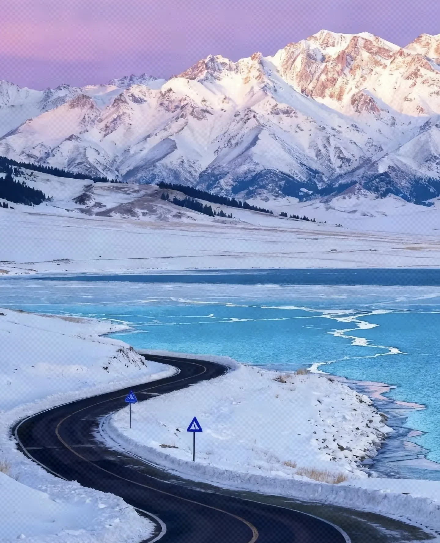 WINTER recommended tour route