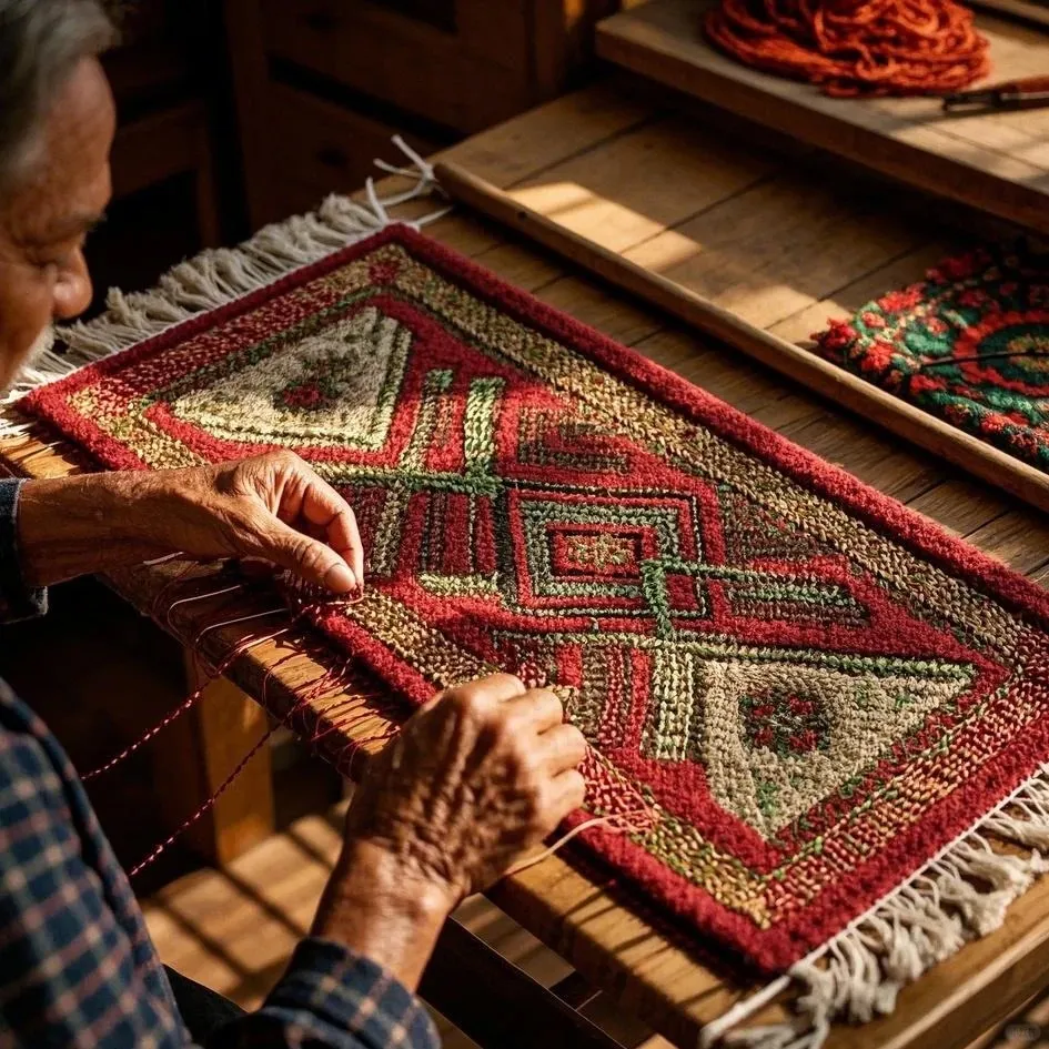 Explore Traditional Carpet Weaving
