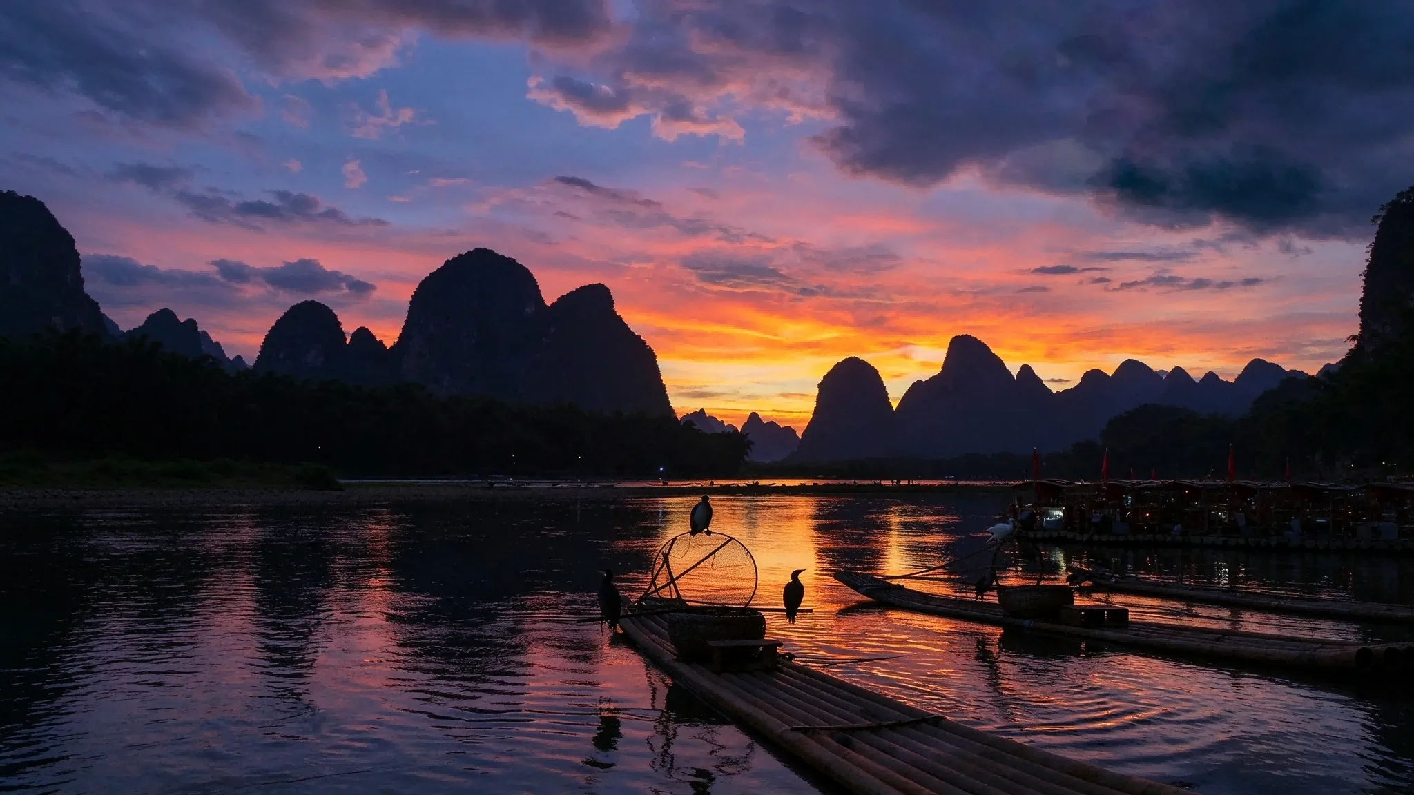 Longji Sunrise · Red Yao Village · Guilin