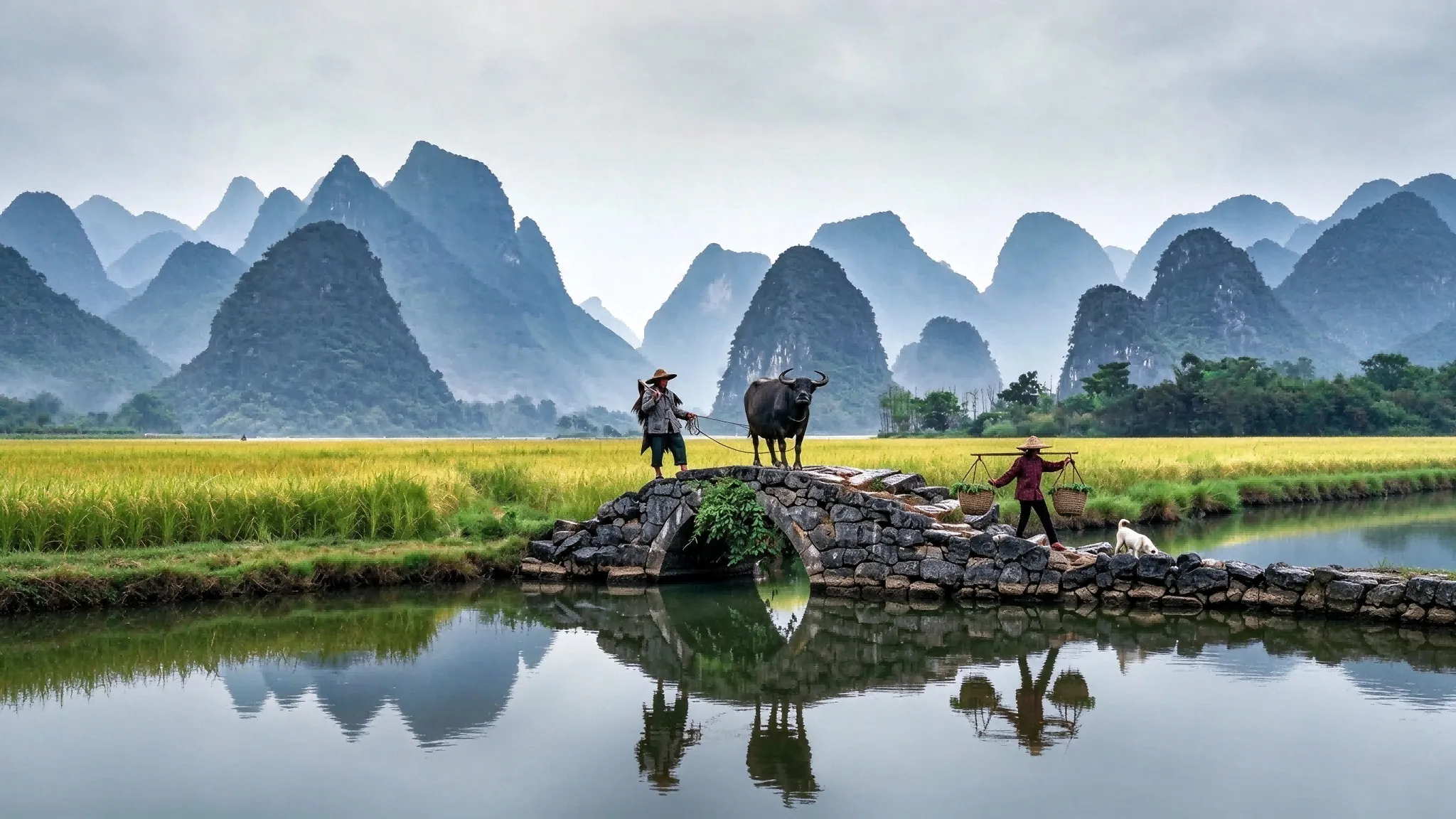Arrival in Guilin · Li River